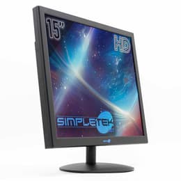 15-inch Simpletek 15M 1024 x 768 LED Monitor Black