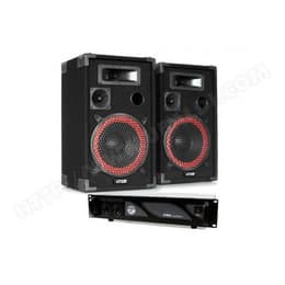 Max Pack sonorisation 1000W - 2 Enceintes 12" + Amplificateur 2x500W avec EQ + Câblages PA speakers