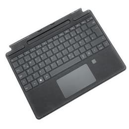 Microsoft Keyboard QWERTY English (UK) Wireless Backlit Keyboard Surface Pro Type Cover with Fingerprint ID