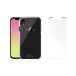 Back Market Case iPhone XR and protective screen - GRS 4.0 Recycled plastic - Transparent