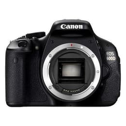 Reflex - Canon EOS 600D Black + Lens Canon EF 50mm f/1.8 II