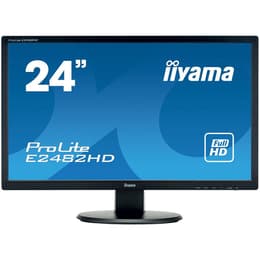 24-inch Iiyama ProLite E2472HD 1920 x 1080 LED Monitor Black