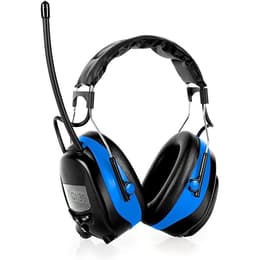 Auna Jackhammer noise-Cancelling wireless Headphones - Blue