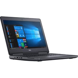 Dell Precision 7520 15-inch (2017) - Core i7-7820HQ - 16GB - SSD 2 TB QWERTY - Italian
