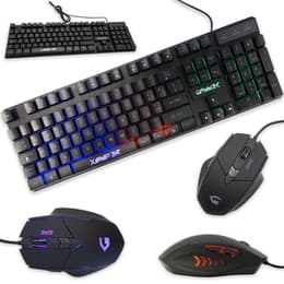 Cortek Keyboard QWERTY Italian Backlit Keyboard GP6 Kit Mouse and Keyboard