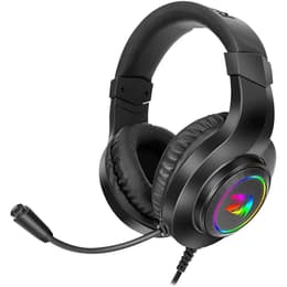 Redragon HYLAS H260RGB noise-Cancelling gaming wired Headphones with microphone - Black