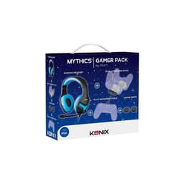 Microphone PlayStation 4 Konix BLACK AND BLUE PS4 GAMER PACK