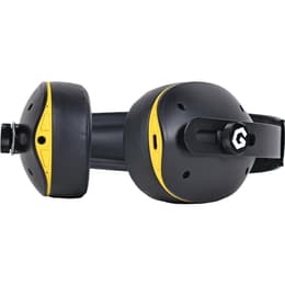 Gerrard Street Boss wireless Headphones with microphone - Black/Yellow