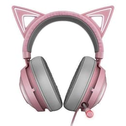 Razer Kraken Kitty Edition wired Headphones with microphone - Pink/Grey