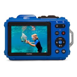 Compact - Kodak Pixpro WPZ2 - Blue + Kodak Pixpro lens 4x wide 27-108mm f/3.0-6.6