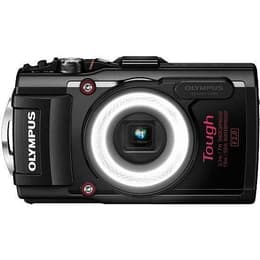 Compact Stylus TG-4 - Black + Olympus Olympus Lens 4x Wide Optical Zoom 25-100 mm f/2.0-4.9 f/2.0-4.9