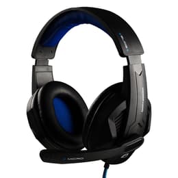 The G-Lab KORP100 gaming wired Headphones with microphone - Black