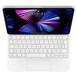 iPad Magic Keyboard 10.9"/11" (2020) - White - AZERTY - French
