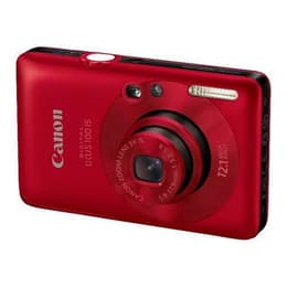 Compact Digital IXUS 100 IS - Red + Canon Zoom Lens 33-100mm f/3.2-5.8 f/3.2-5.8