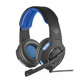 Trust GXT 350 noise-Cancelling gaming wired Headphones with microphone - Black/Blue