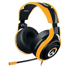 Razer Overwatch ManO'War Tournament Edition gaming wired Headphones with microphone - Black/Yellow