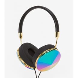 Frends Taylor Oil Slick wired Headphones - Pink/Gold