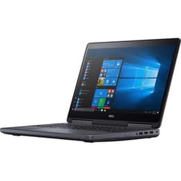 Dell Precision 7520 15-inch (2017) - Core i7-7820HQ - 32GB - SSD 512 GB AZERTY - French