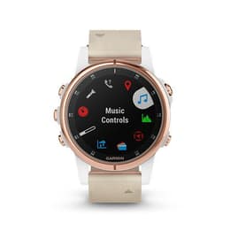 Smart Watch Garmin HR GPS Fēnix 5S Plus - Rose gold