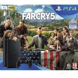 PlayStation 4 Slim 1000GB - Black + Far Cry 5