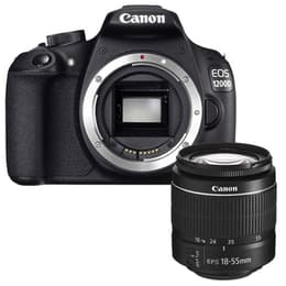 Reflex EOS 1200D - Black + Canon Zoom Lens EF-S 18-55mm f/3.5-5.6 III f/3.5-5.6