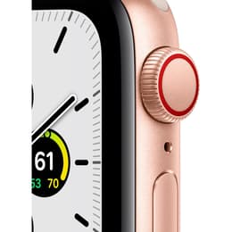 Apple Watch Series SE 1 (2020) GPS + Cellular 40 mm - Aluminium Gold - Sport band Starlight