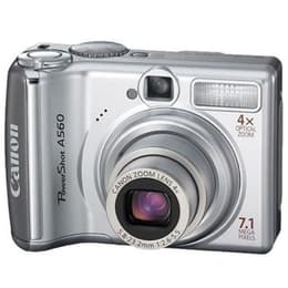 Compact Powershot A560 - Silver + Canon Canon Zoom Lens 4x 5.8-23.2mm f/2.6-5.5 f/2.6-5.5