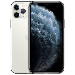 Bundle iPhone 11 Pro + Apple Case (Transparent) - 256GB - Silver - Unlocked