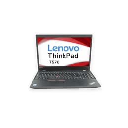 Lenovo ThinkPad T570 15-inch (2017) - Core i7-7600U - 16GB - SSD 256 GB QWERTY - English