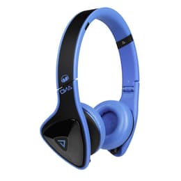 Monster DNA On-Ear gaming wired + wireless Headphones with microphone - Blue/Black