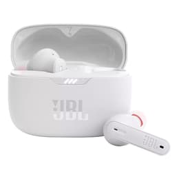 Jbl Tune 230NC Earbud Noise-Cancelling Bluetooth Earphones - White