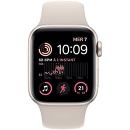 Apple Watch (Series SE) 2022 GPS 44 - Aluminium Aluminium - Sport band Pink