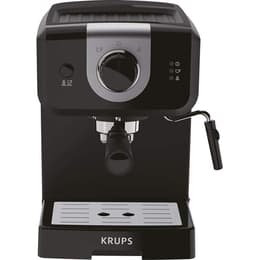 Espresso machine Without capsule Krups Opio XP320810 1.5L - Silver/Black