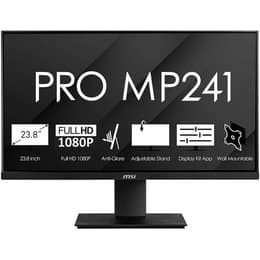 24-inch MSI Pro MP241 1920 x 1080 LED Monitor Black
