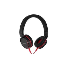 Sony MDR-ZX610 Headphones with microphone - Black/Red