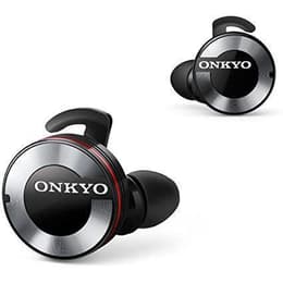 Onkyo W800BTB Earbud Bluetooth Earphones - Black/Silver