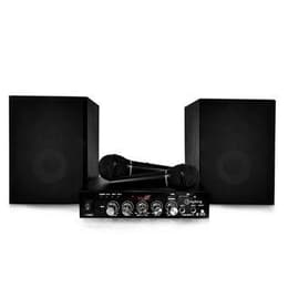 My Deejay Pack KARAOKE MY SONG enceintes HIFI + 1 ampli 2x50W + 2 micros USB/BT PA speakers