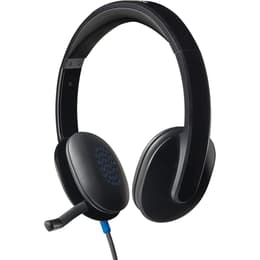 Logitech H540 wired Headphones with microphone - Black