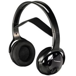 Thomson WHP1211 wired + wireless Headphones with microphone - Black