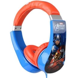 Sakar 30343-int Avengers wired Headphones - Blue/Red