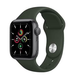Apple Watch Series 5 (2019) GPS 44 mm - Aluminium Space Gray - Sport band Green
