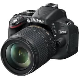 Reflex D5100 - Black + Nikon AF-S DX ED VR 18-105mm f/3.5-5.6