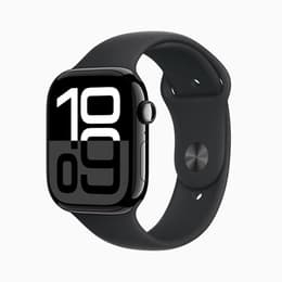 Apple Watch Series 10 (2024) GPS 42 mm - Aluminium Jet Black - Nike Sport band Black