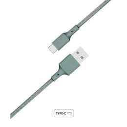 Cable (USB + USB-C) - Just-Green
