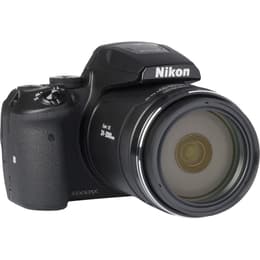 Hybrid - Nikon CoolPix P900 Black + Lens Nikon Nikkor 83X Wide Optical Zoom ED VR 24-2000mm f/2.8-6.5