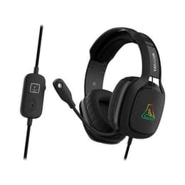 G-Lab Korp Vanadium gaming wired Headphones with microphone - Black