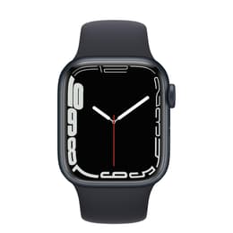 Apple Watch Series 7 (2021) GPS + Cellular 45 mm - Aluminium Midnight - Sport band Midnight