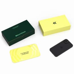 Premium gift box iPhone 15 - Black with brand new battery + - 128GB - Unlocked