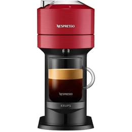 Espresso with capsules Nespresso compatible Krups Vertuo Next XN910510 L - Red