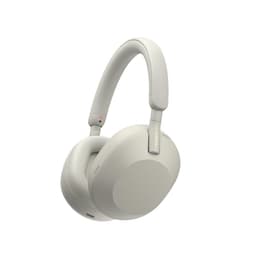 Sony WH-1000XM5 noise-Cancelling wireless Headphones with microphone - Silver